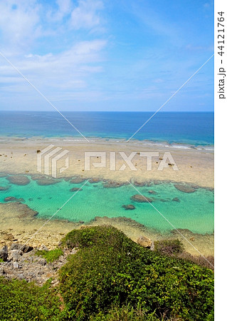 宮古島　東平安名岬の風景 44121764