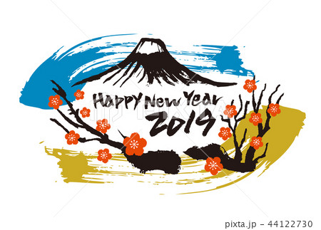 2019 年賀状 2019 年賀状 44122730