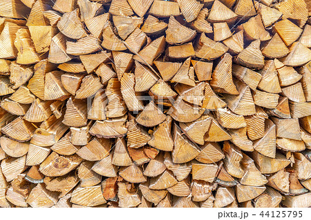 薪　素材　イメージ 44125795