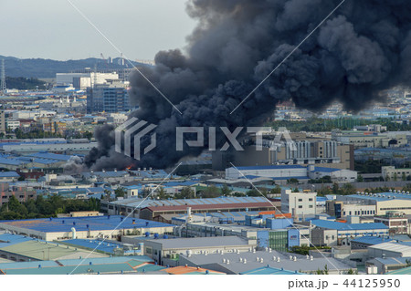 火災 市花産業団地 始興市 44125950