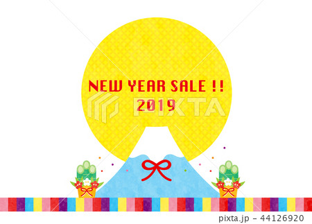 亥年素材-初売り,セール 44126920