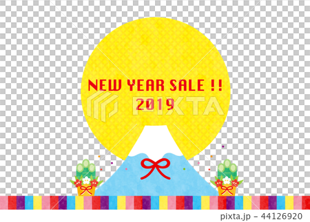 亥年素材-初売り,セール 44126920