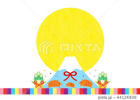 亥年素材-初売り,セール 44126930