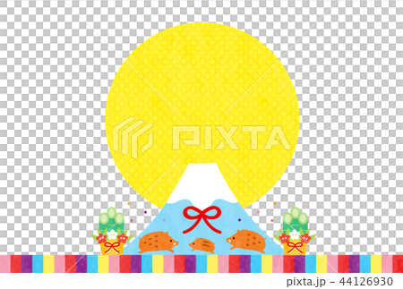 亥年素材-初売り,セール 44126930