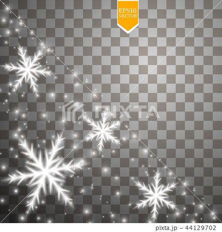 Shine white snowflake with glitter. Shine white snowflake with glitter. 44129702