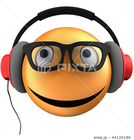 3d orange emoticon smile 3d orange emoticon smile 44130186