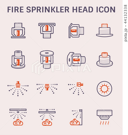 fire sprinkler icon 44132338