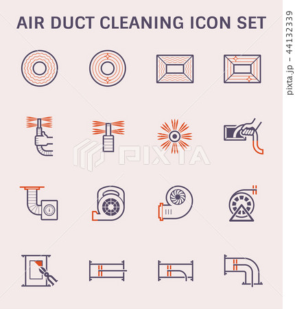 duct pipe icon 44132339