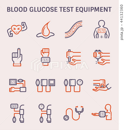 Blood test icon 44132360