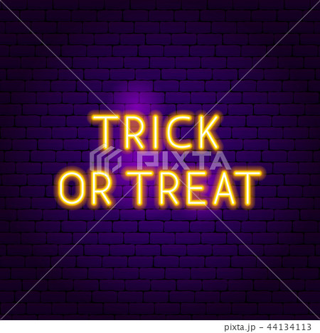 Trick or Treat Neon Sign Trick or Treat Neon Sign 44134113