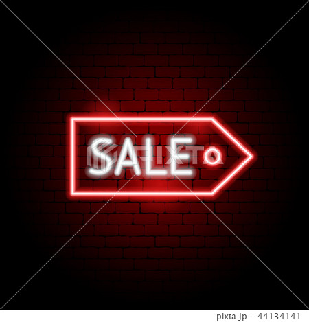 Sale Tag Neon Sign 44134141