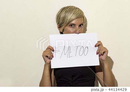 woman of #metoo movement woman of #metoo movement 44134429