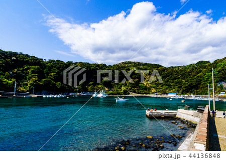 [東京都] 伊豆大島の波浮港 44136848