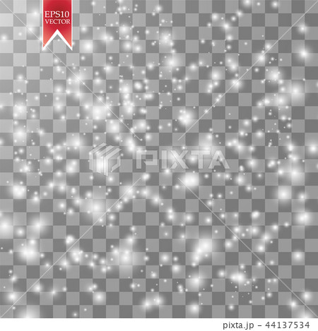 Glow light effect. Cloud of glittering dust. Glow light effect. Cloud of glittering dust. 44137534
