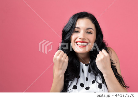 Successful young woman 44137570