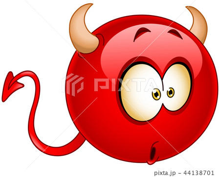 Wonder devil emoticon 44138701