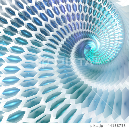 Futuristic business, science or technology concept 44138753