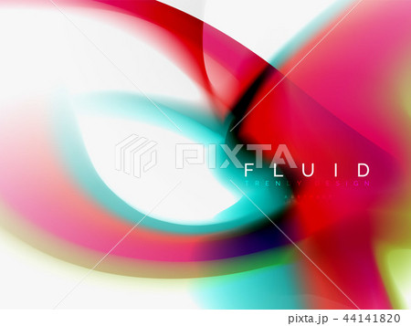 Background abstract color flow, liquid design 44141820