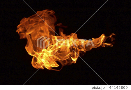 Flame heat fire abstract background 44142809