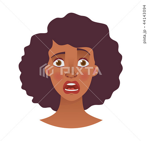 face of African woman 44143094