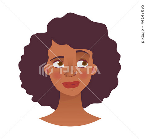 face of African woman 44143095