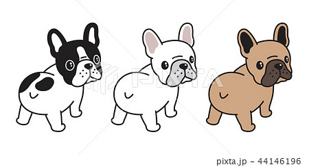 dog vector french bulldog logo icon cartoon cute - Stock Illustration  [44146196] - PIXTA