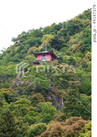 権現山山腹の多宝塔 44147379