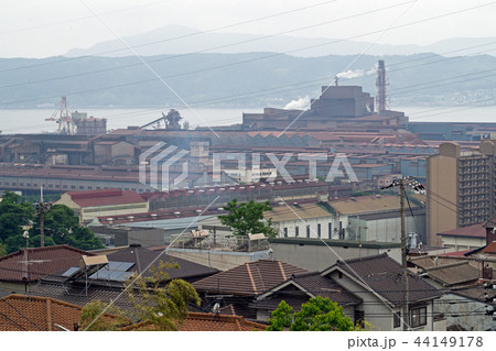 製鉄所のある町の風景 製鉄所のある町の風景 44149178