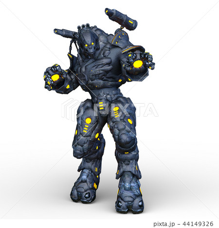 歩くロボット 44149326