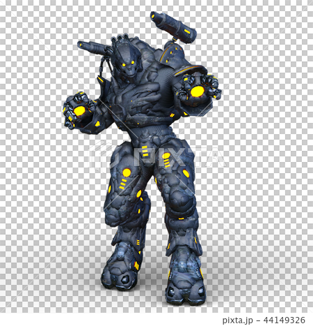 歩くロボット 44149326