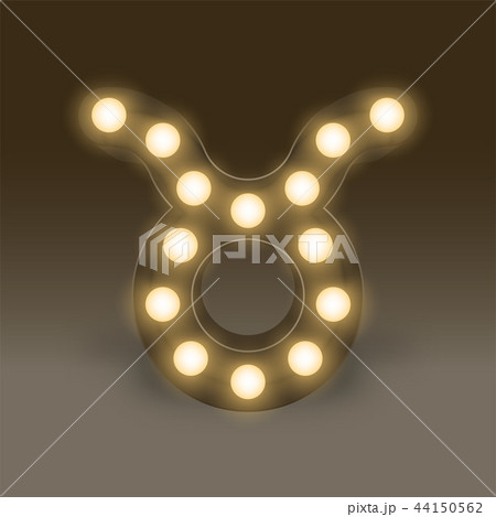 Taurus Zodiac sign Incandescent light bulb box 44150562