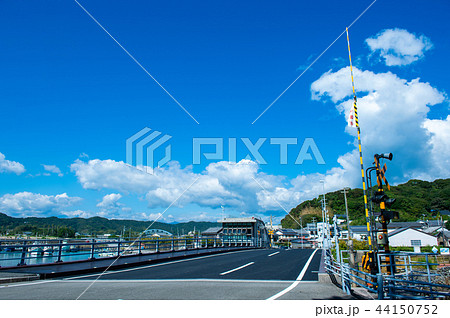 手結漁港の可動橋 手結漁港の可動橋 44150752