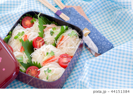 素麺弁当、そうめん弁当、素麺、そうめん、お弁当 44151384