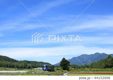 小海線と高原レタス畑 44152006