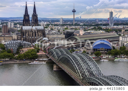 Cologne - River Rhine - Germany Cologne - River Rhine - Germany 44153803