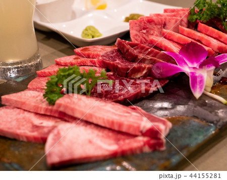 宮崎牛、焼肉盛合わせ 宮崎牛、焼肉盛合わせ 44155281