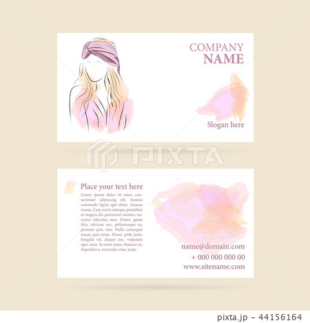 Vector illustration of Business card 44156164