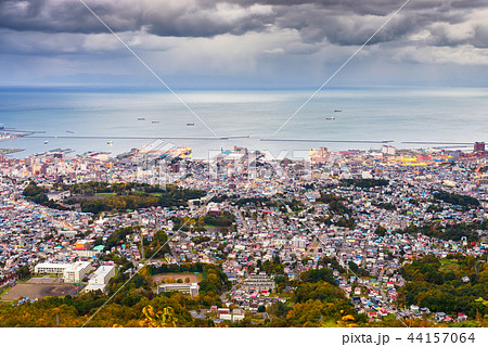 Otaru, Hokkaido, Japan Town Skyline 44157064