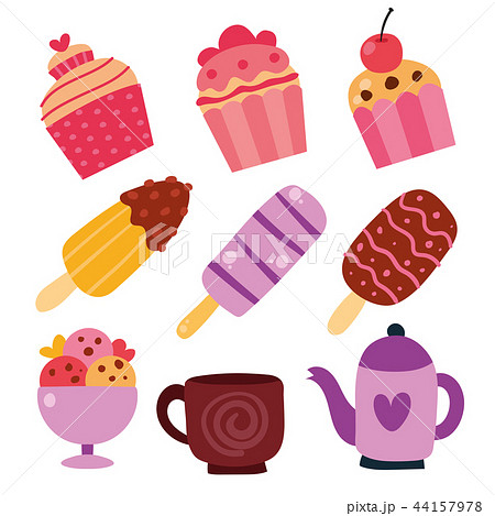 dessert vector collection design dessert vector collection design 44157978