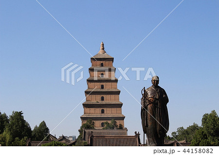 大雁塔　西安　シルクロード　中国 44158082