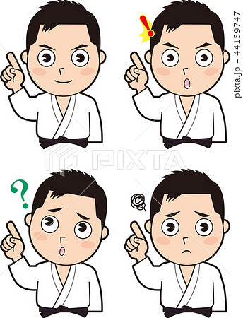 男性柔道家1 44159747