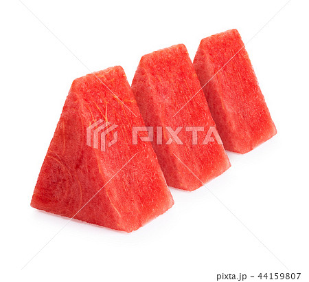 watermelon slice isolated on white background watermelon slice isolated on white background 44159807