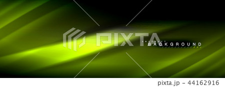 Neon glowing fluid wave lines, magic energy space light concept, abstract background wallpaper Neon glowing fluid wave lines, magic energy space light concept, abstract background wallpaper 44162916