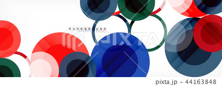 Circle composition abstract background Circle composition abstract background 44163848