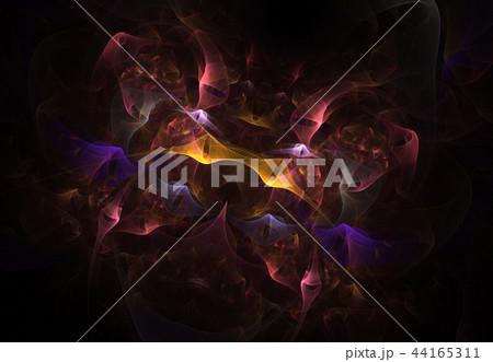 Colorful fractal butterfly. Dream abstract 44165311