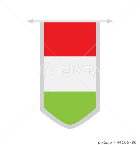 Flag of Hungary on a banner Flag of Hungary on a banner 44166780
