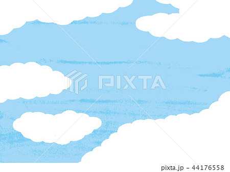 空 雲 背景 水彩 空 雲 背景 水彩 44176558