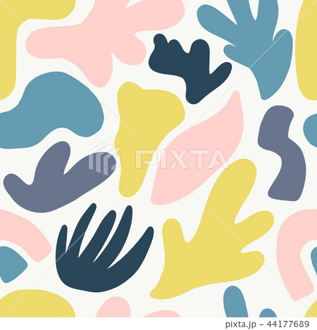 Abstract brushstroke seamless background, colorful patter. 44177689