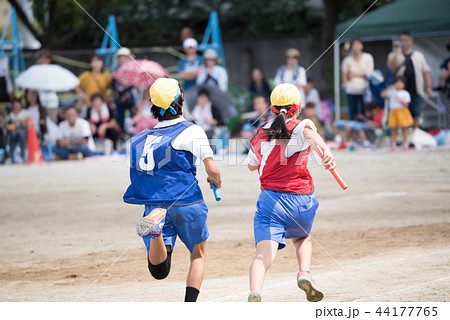 運動会のリレー 運動会のリレー 44177765