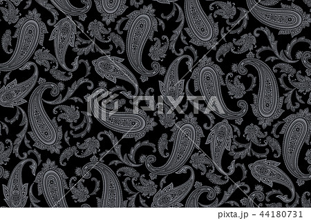 ペイズリーのシームレスパターン のイラスト素材